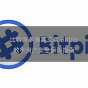 比特派多语言支持 Bitpie数字资产安全保障指南