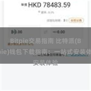 Bitpie交易指南 比特派(Bitpie)钱包下载指南：一站式安装体验