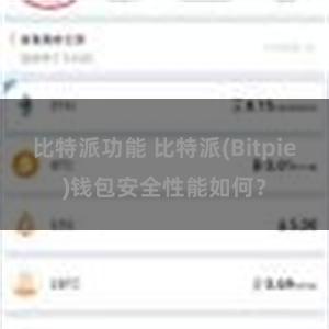 比特派功能 比特派(Bitpie)钱包安全性能如何？