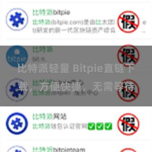 比特派轻量 Bitpie直链下载，方便快捷，无需等待