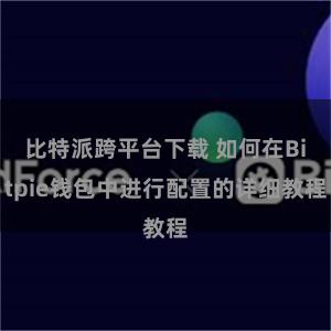 比特派跨平台下载 如何在Bitpie钱包中进行配置的详细教程