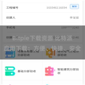 Bitpie下载资源 比特派应用下载：方便、快捷、安全